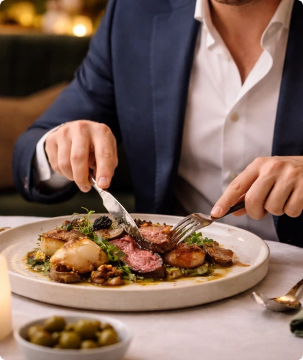 Бесплатный ужин в честь праздника